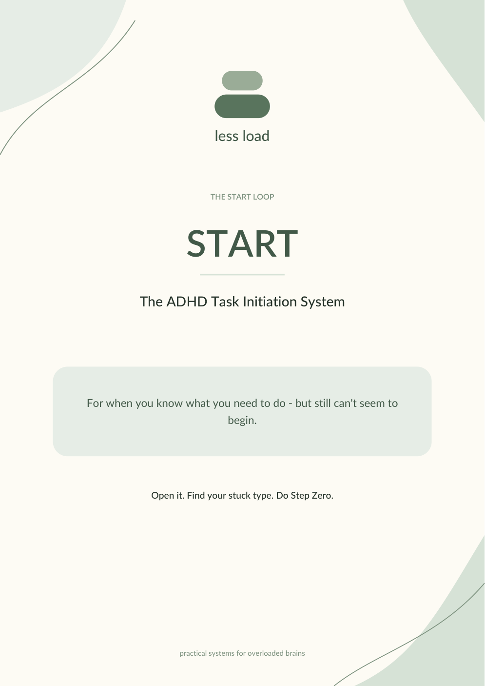 START cover